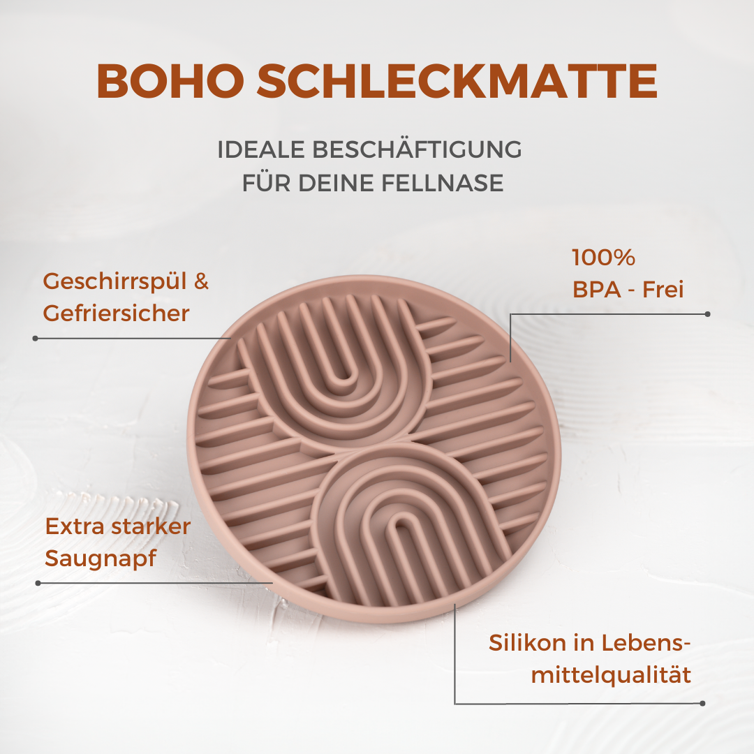 Boho Schleckmatte für Hunde SANDSTONE