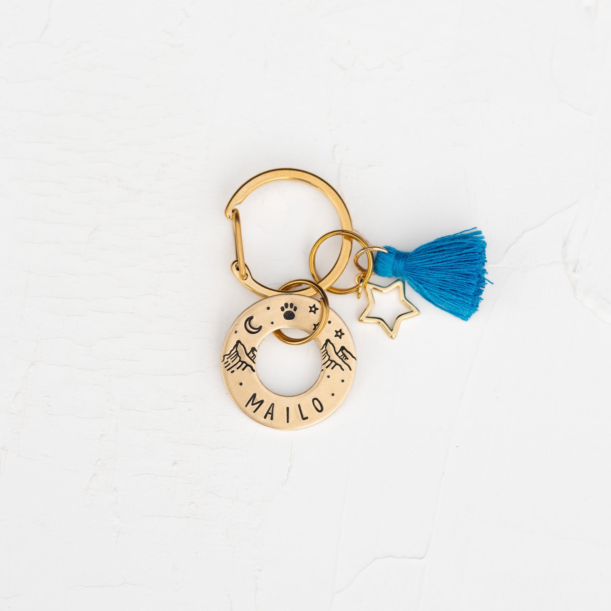 Personalized dog tag disc Ø 25 mm