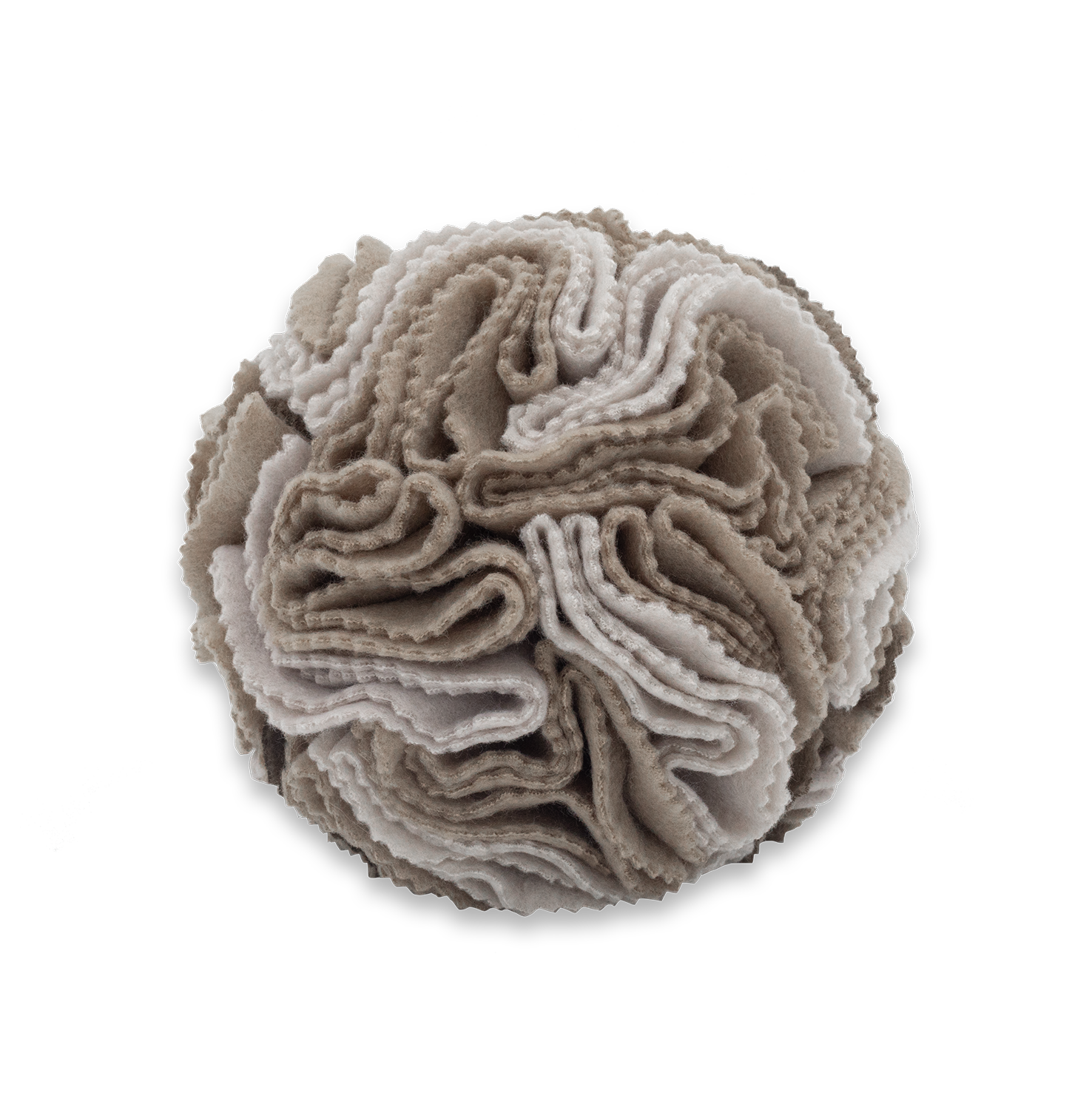 Handmade sniffing ball for dogs – intelligence toy for food search