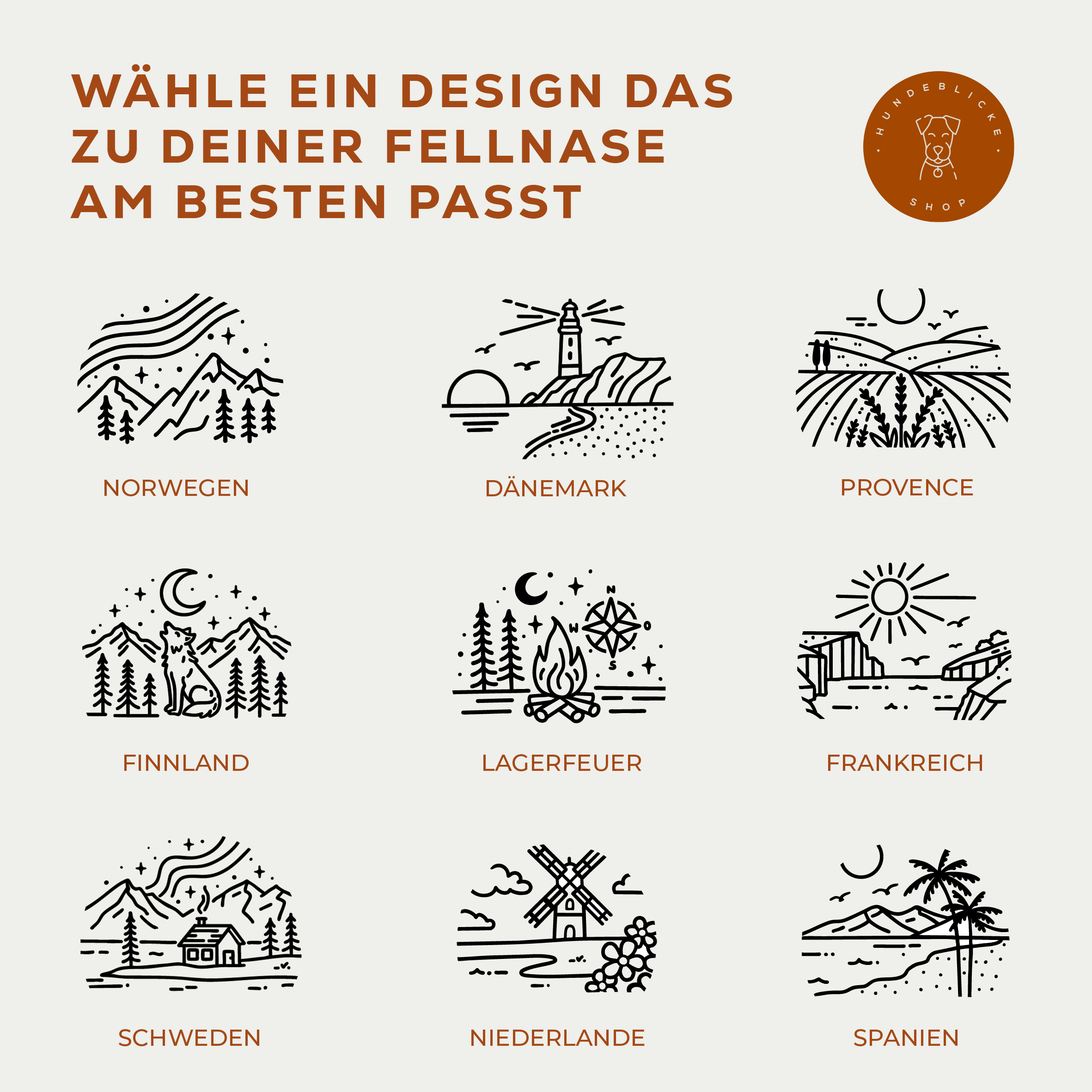 Silikon Hundemarke ® Rosé | Ø 25mm