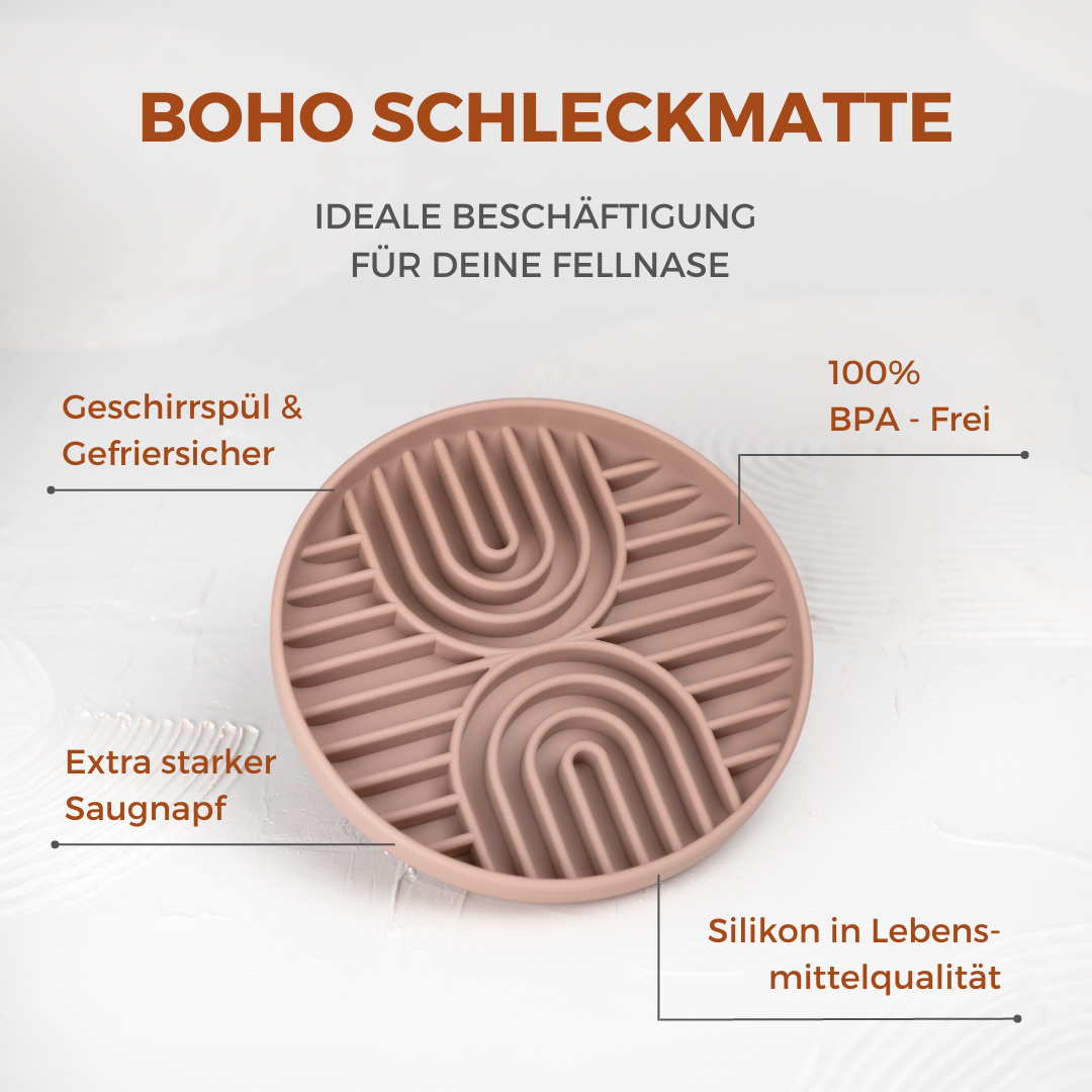 Boho Schleckmatte für Hunde SANDSTONE