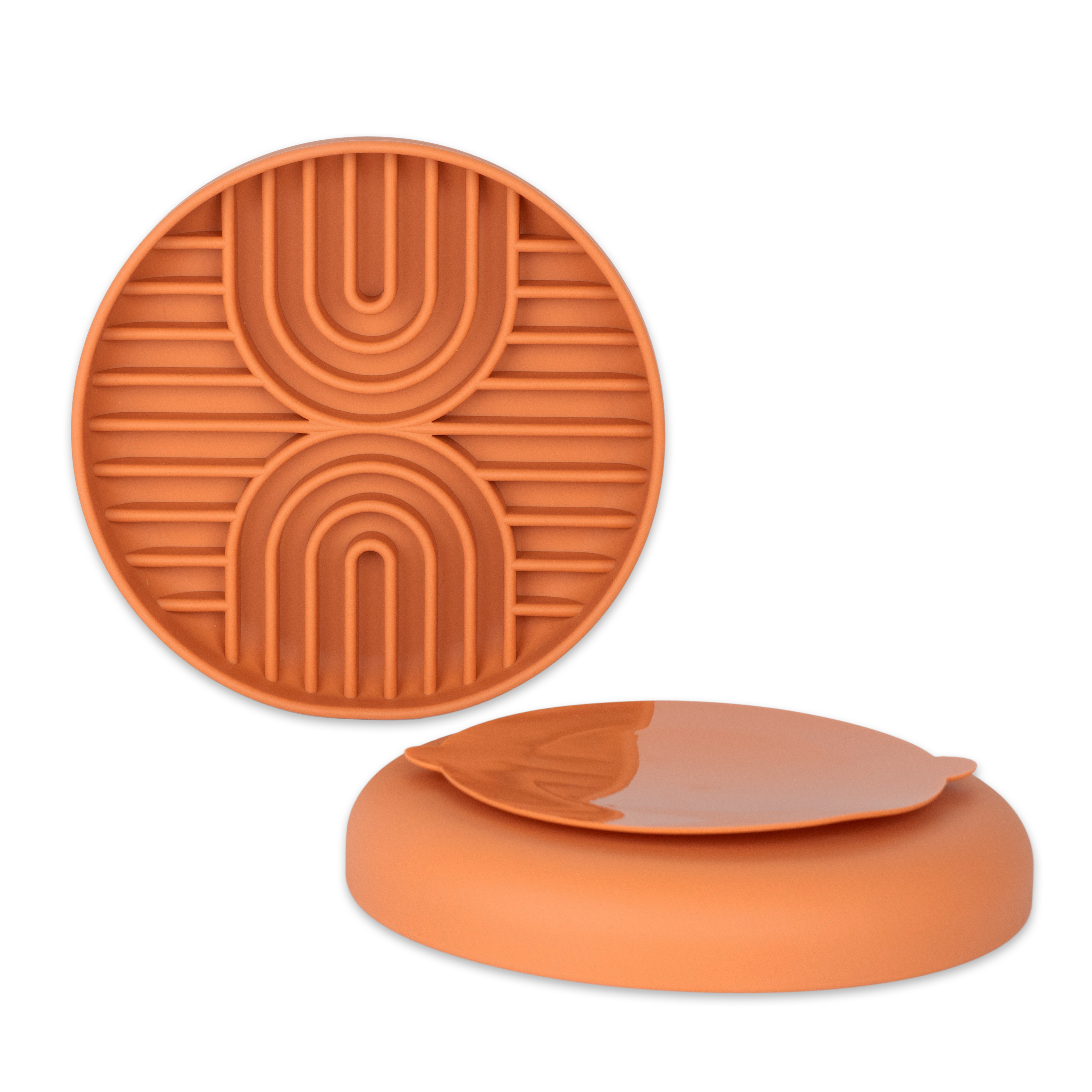 Boho Schleckmatte für Hunde TERRACOTTA